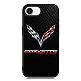Corvette Logo Carbon 1st iPhone 16e Case