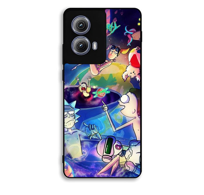 Rick And Morty Fan Art Motorola Moto Edge 2024 Case FE4924