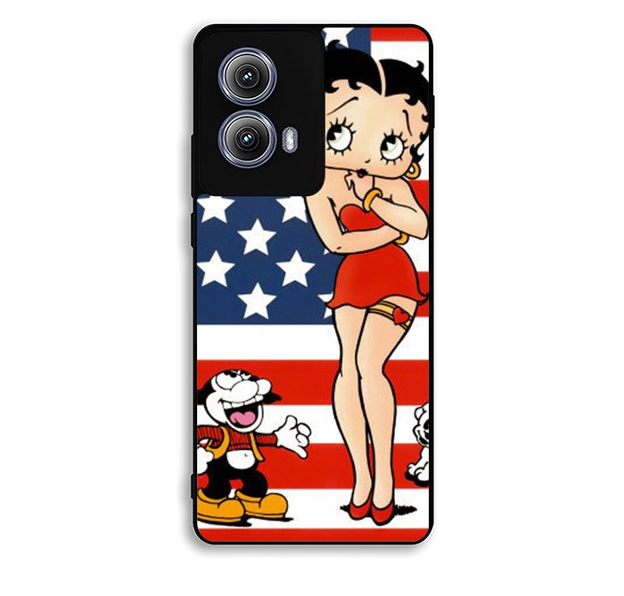 Betty Boop 3rd Motorola Moto Edge 2024 Case FE1192