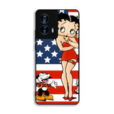 Betty Boop 3rd Motorola Moto G Power 5G 2024 Case FE4096