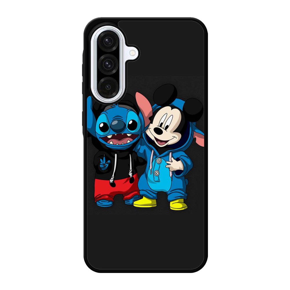 stitch and mickey mouse Samsung Galaxy A56 Case FE7769