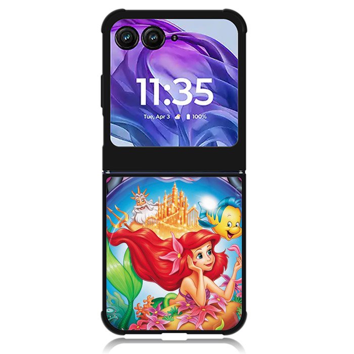 the little mermaid 1st Motorola Moto Razr 2024 , Moto Razr 50 Case