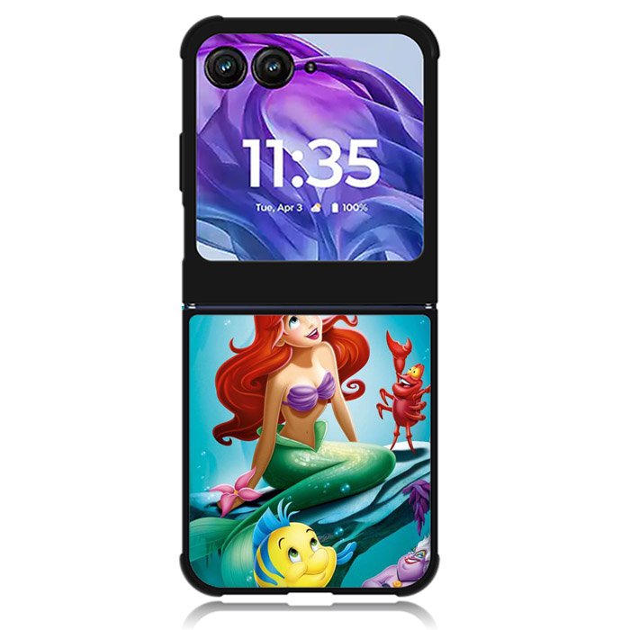 the little mermaid 2nd Motorola Moto Razr 2024 , Moto Razr 50 Case