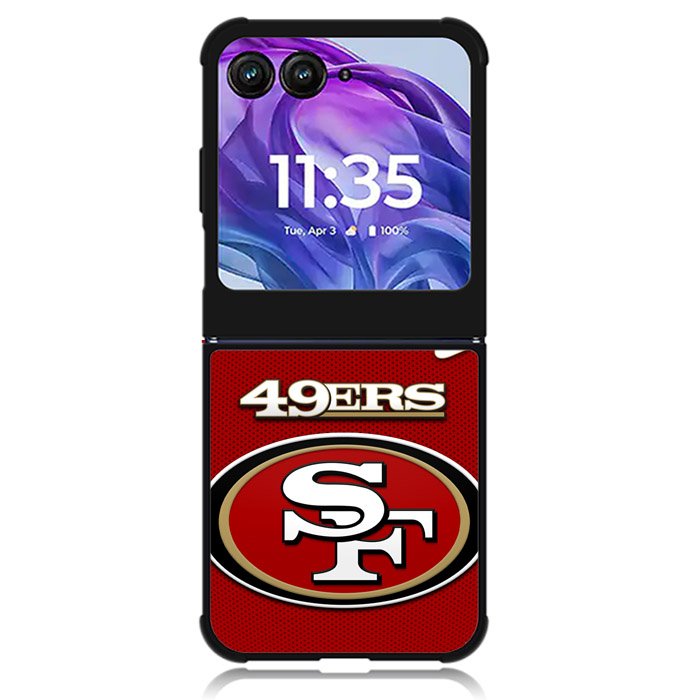 San Francisco 49Ers 4th Motorola Moto Razr 2024 , Moto Razr 50 Case