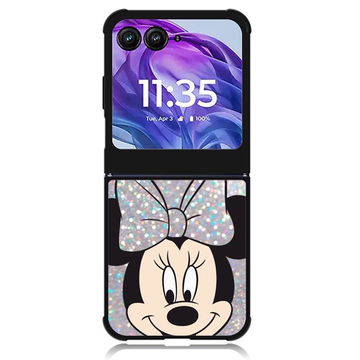 minnie mouse 2nd Motorola Moto Razr 2024 , Moto Razr 50 Case