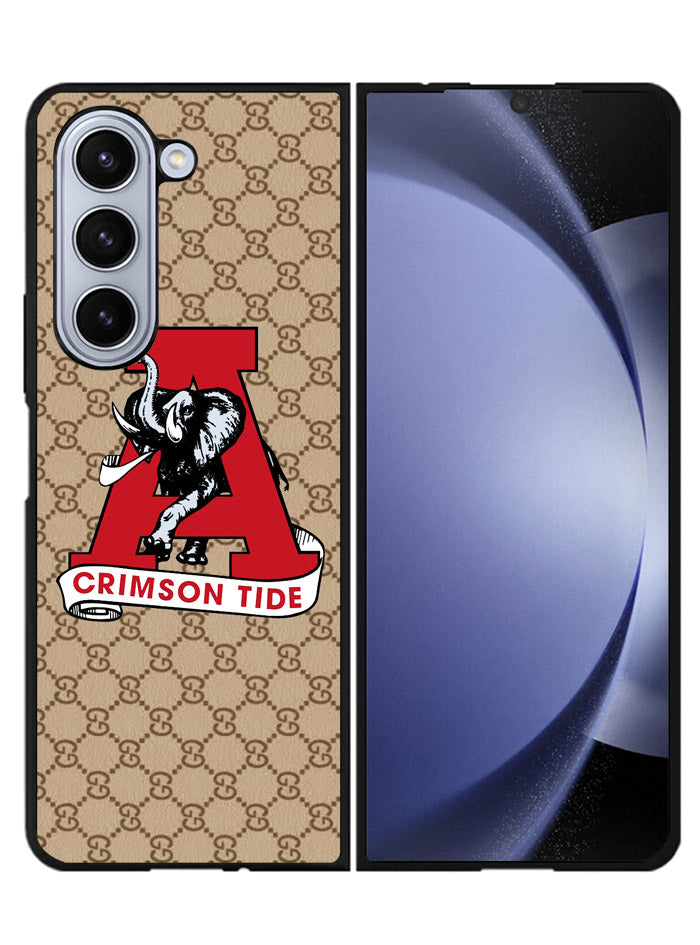 Alabama Crimson Roll Tide Samsung Galaxy Z Fold 5 5G Case FZ3749