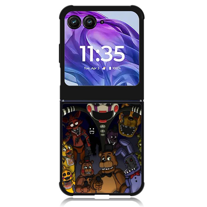Five Nights At FreddyS Characters 2nd Motorola Moto Razr 2024 , Moto Razr 50 Case