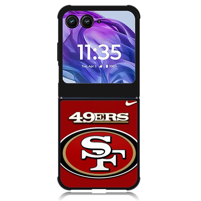 49ERS Motorola Moto Razr Plus 2024 , Moto Razr+ 2024 Case FZ7274