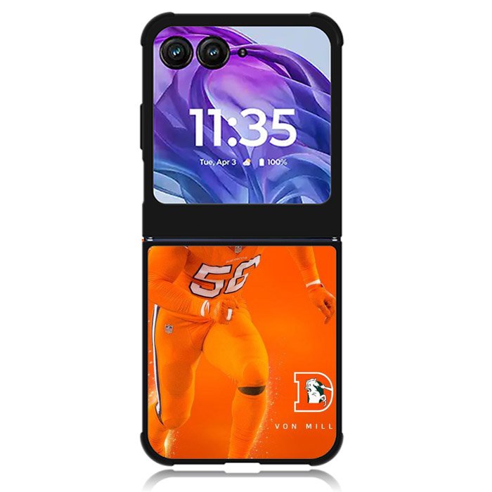 Von Miller Denver Broncos Motorola Moto Razr 2024 , Moto Razr 50 Case