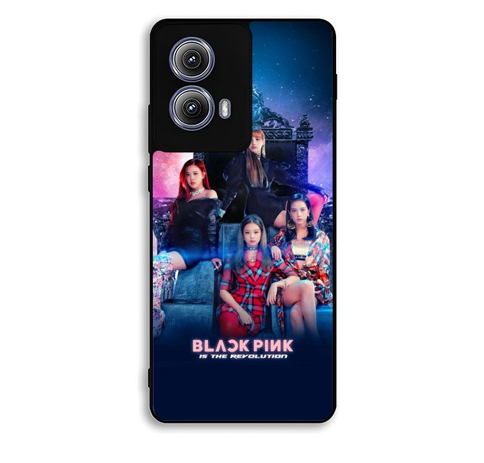 black pink Motorola Moto Edge 2024 Case FE5728