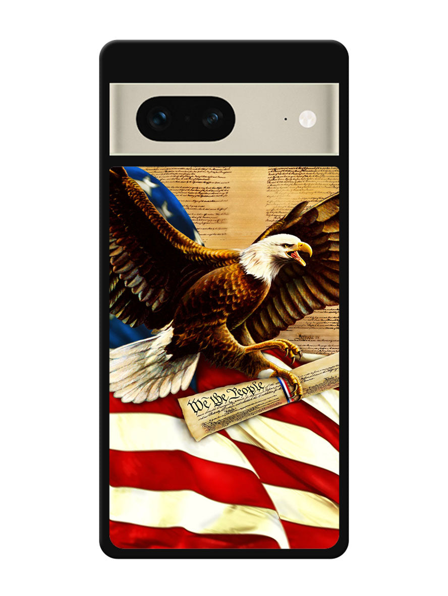 American Flag Eagle 2nd Google Pixel 7 Case