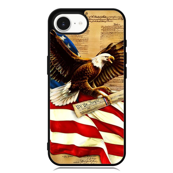 American Flag Eagle 2nd iPhone 16e Case