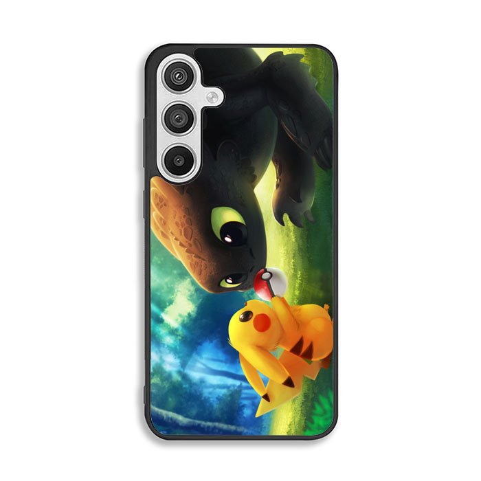 toothless and pikachu Samsung Galaxy A26 Case FE3527