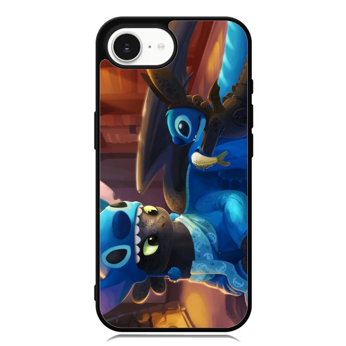 stitch and toothless iPhone 16e Case