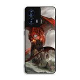 Red Dragon Wallpaper Motorola Moto G Power 5G 2024 Case FE2845
