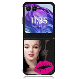 Beautiful Marilyn Motorola Moto Razr 2024 , Moto Razr 50 Case