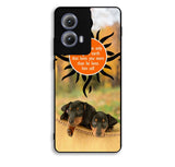 Dachshund Dog Motorola Moto Edge 2024 Case FE3775