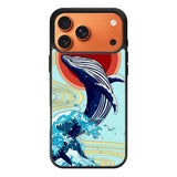 Whale and Wave FiPhone 17 Pro Max Case FE0649