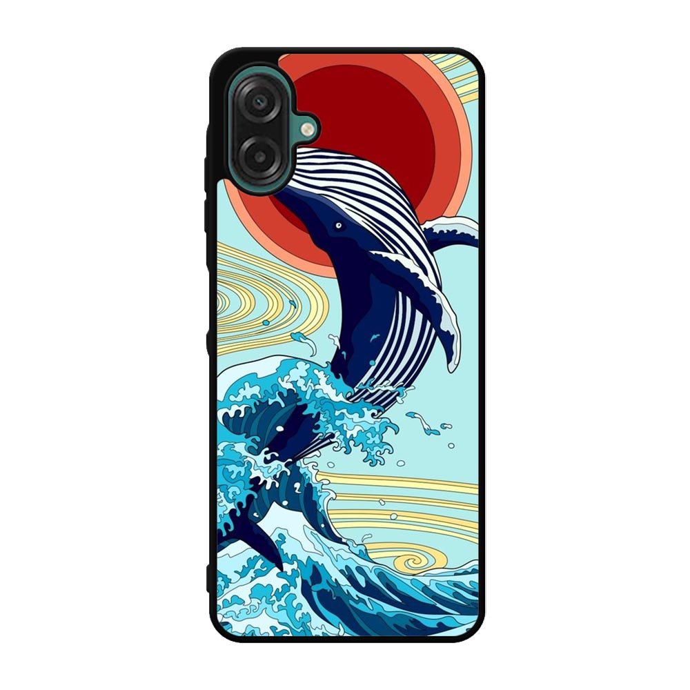 Whale and Wave FSamsung Galaxy A07 Case FE0649