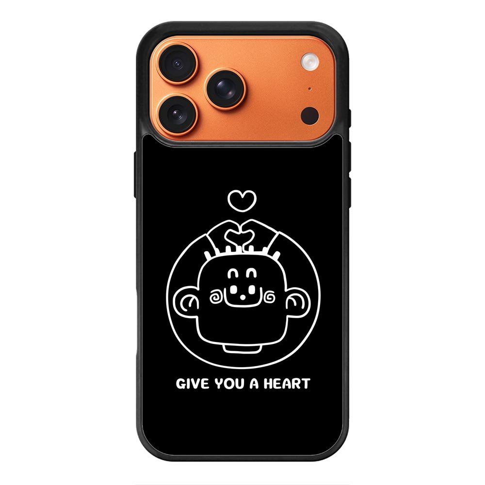 Give You a Heart FiPhone 17 Pro Max Case FE0319