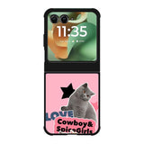 Cat Sweet Heart FMotorola Moto RAZR 2025 Case FE0147