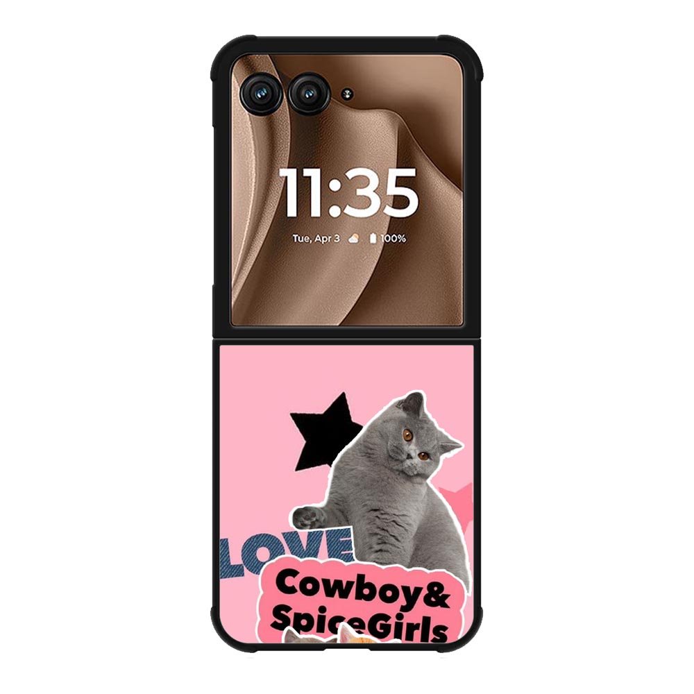Cat Sweet Heart FMotorola Moto RAZR Plus 2025 Case FE0147