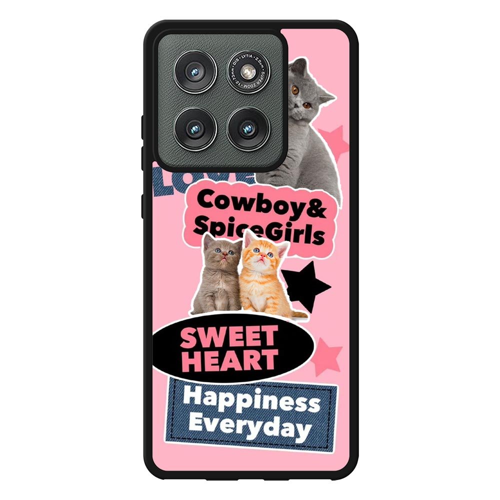 Cat Sweet Heart FMotorola Moto Edge 2025 Case FE0147