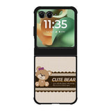 Cute Bear FMotorola Moto RAZR 2025 Case FE0183