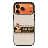 Cute Bear FiPhone 17 Pro Case FE0183