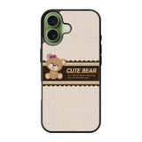 Cute Bear FiPhone 17 Case FE0183