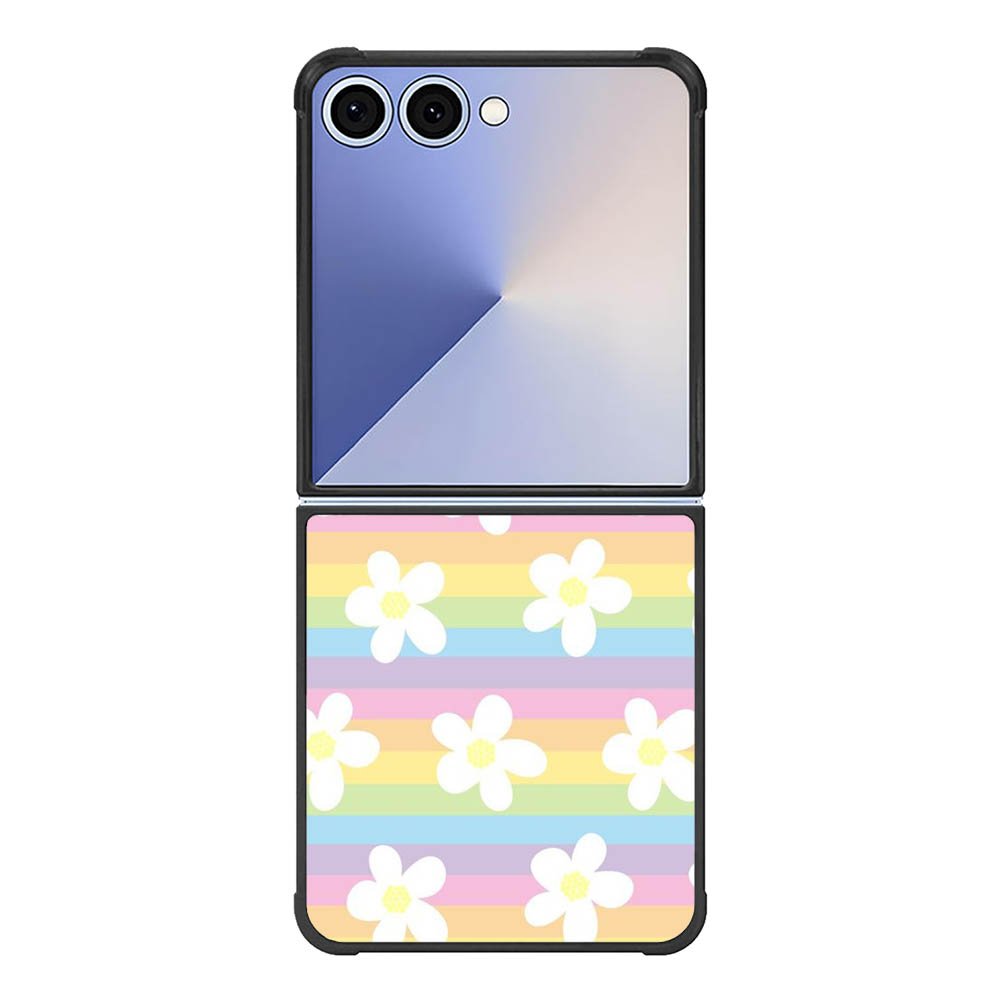 Rainbow Line Flower FE0013 Samsung Galaxy Flip 7 5G Case