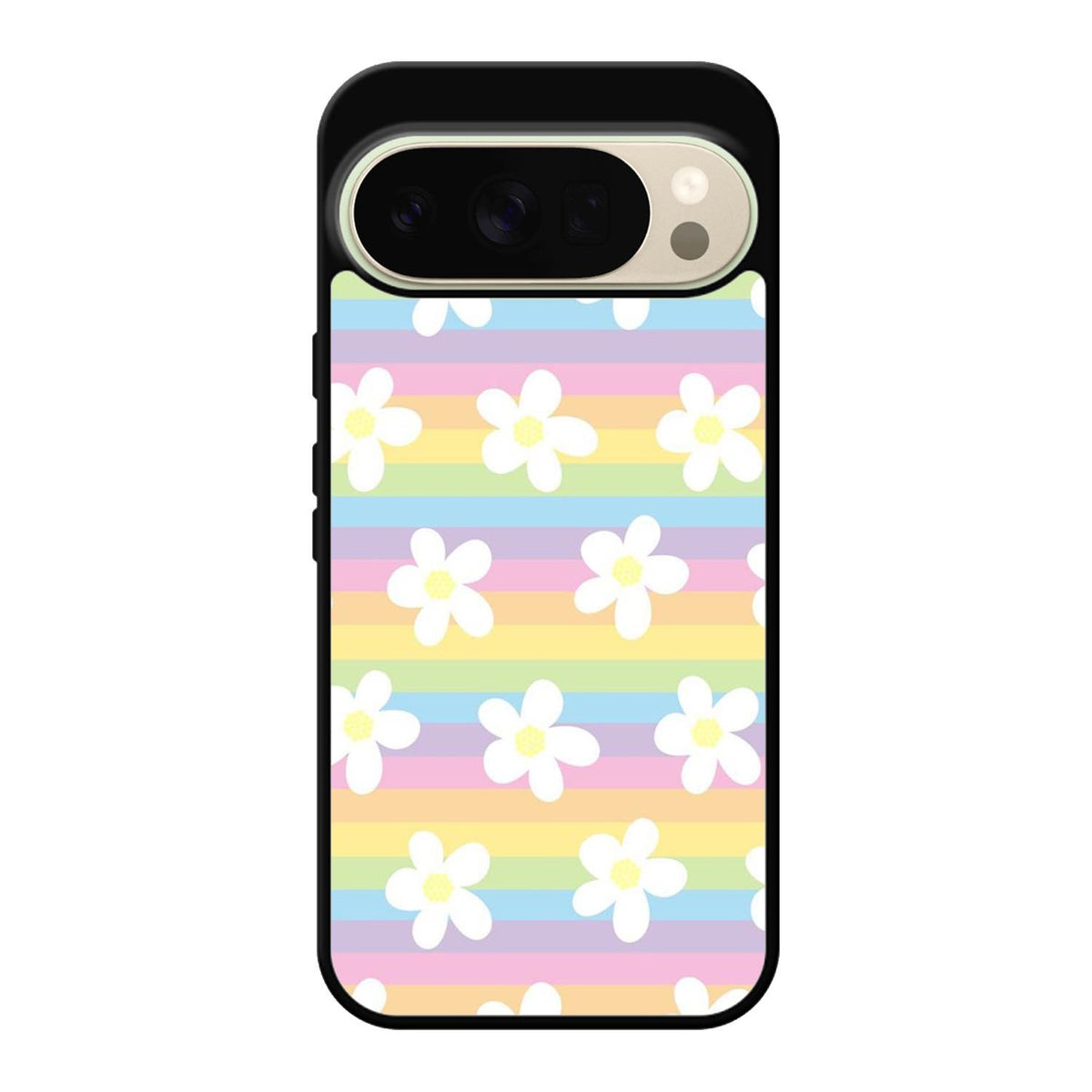 Rainbow Line Flower FGoogle Pixel 10 Pro XL Case FE0527