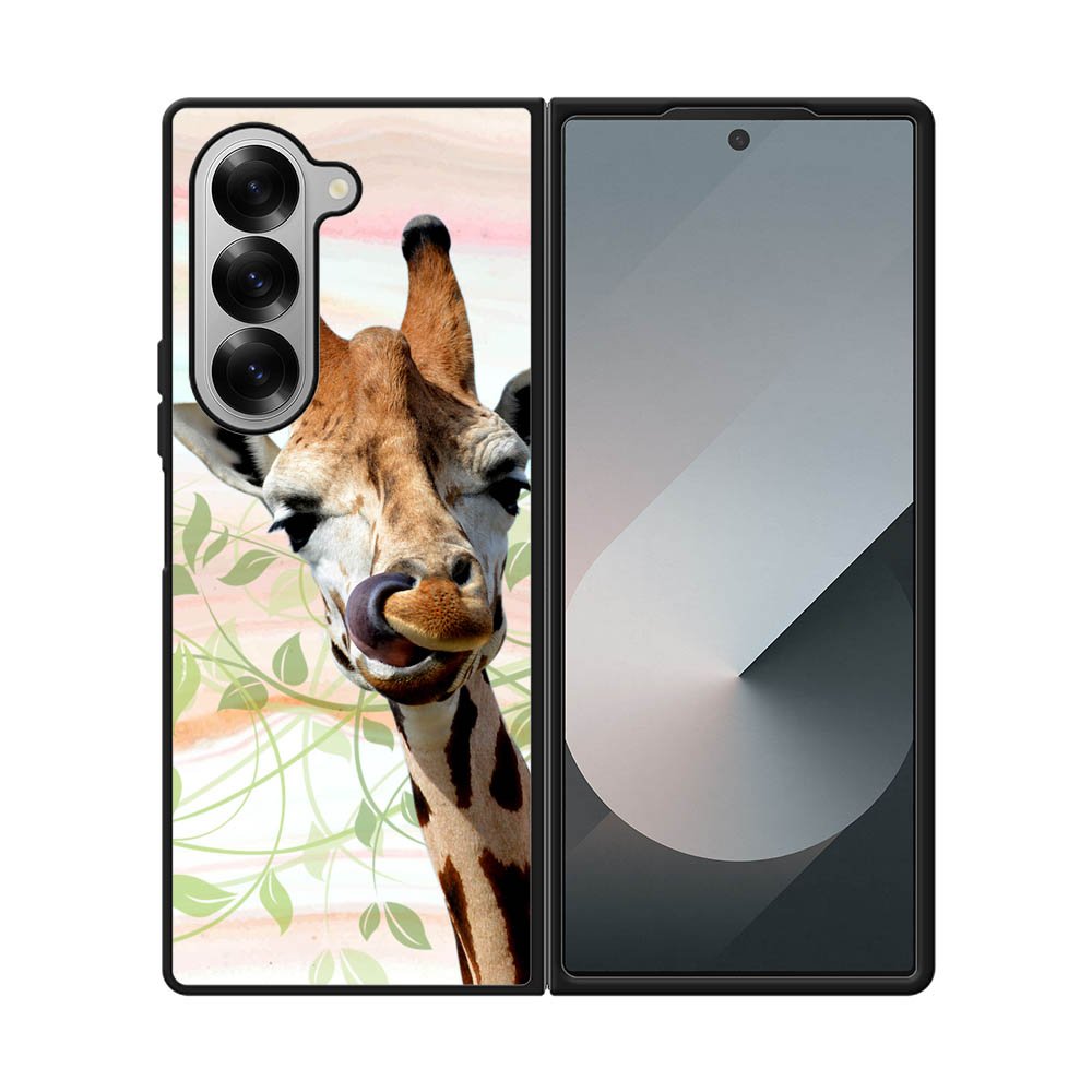Happy Giraffe FSamsung Galaxy Z Fold 7 5G Case FE0339