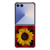 Sunflower Tartan FE0018 Samsung Galaxy Flip 7 5G Case