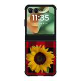Sunflower Tartan FMotorola Moto RAZR 2025 Case FE0605