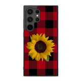 Sunflower Tartan FE0018 Samsung Galaxy S25 Ultra Case