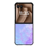 Marble Purple Pink FMotorola Moto RAZR Plus 2025 Case FE0424