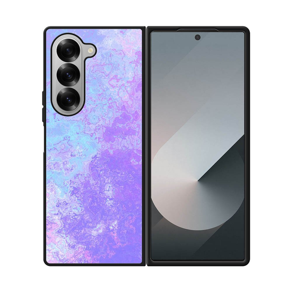 Marble Purple Pink FSamsung Galaxy Z Fold 7 5G Case FE0424