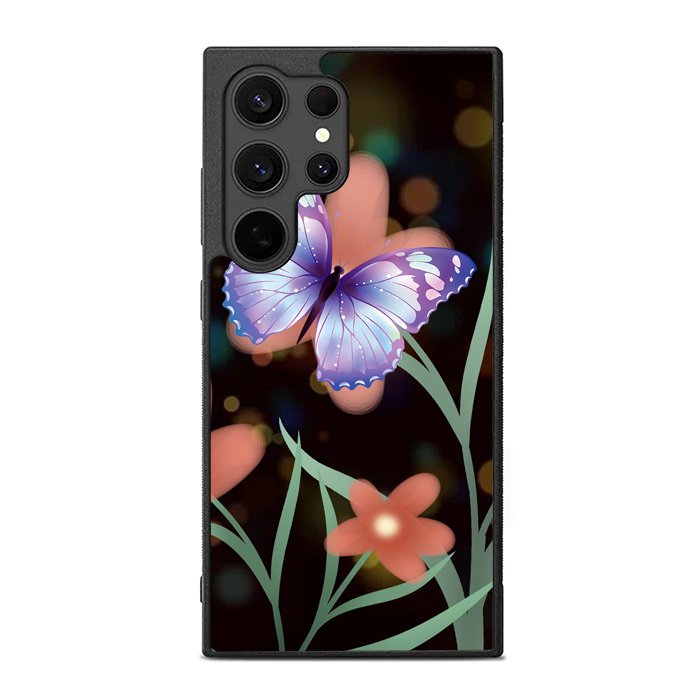 Butterfly Flower FE0021 Samsung Galaxy S25 Ultra Case