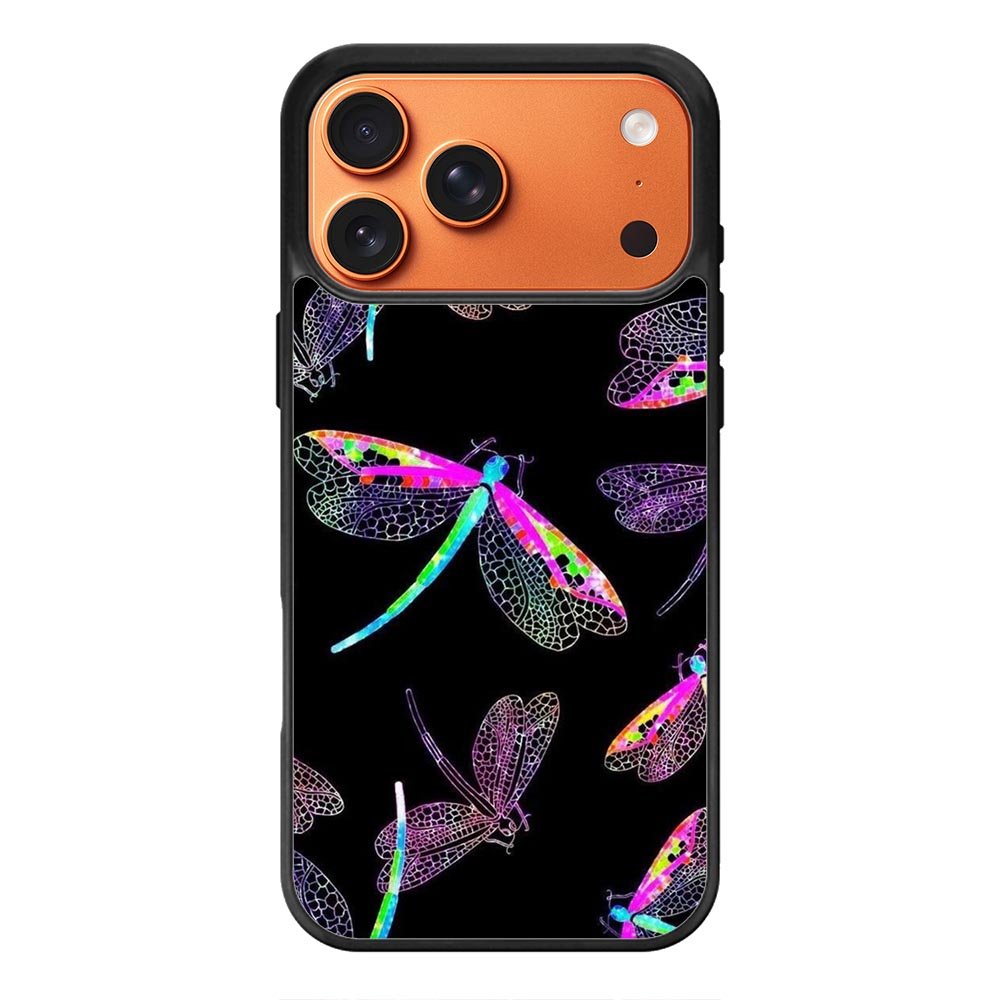 Neon Dragonfly FiPhone 17 Pro Max Case FE0459