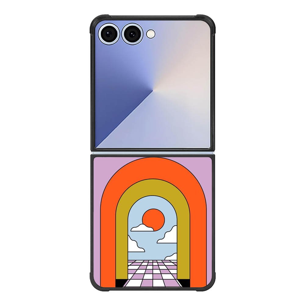 Geometric Illustration FE0033 Samsung Galaxy Flip 7 5G Case