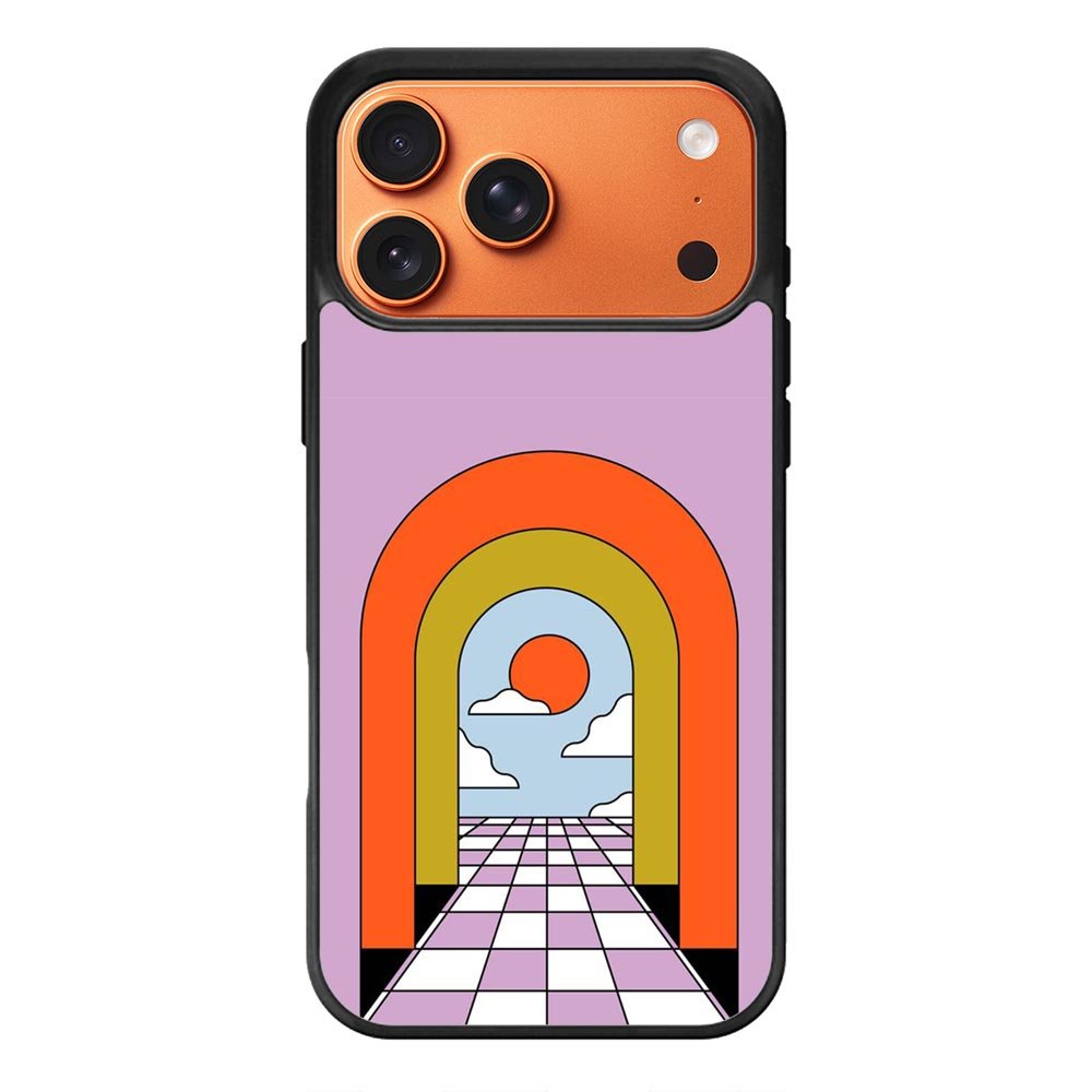 Geometric Illustration FiPhone 17 Pro Max Case FE0306