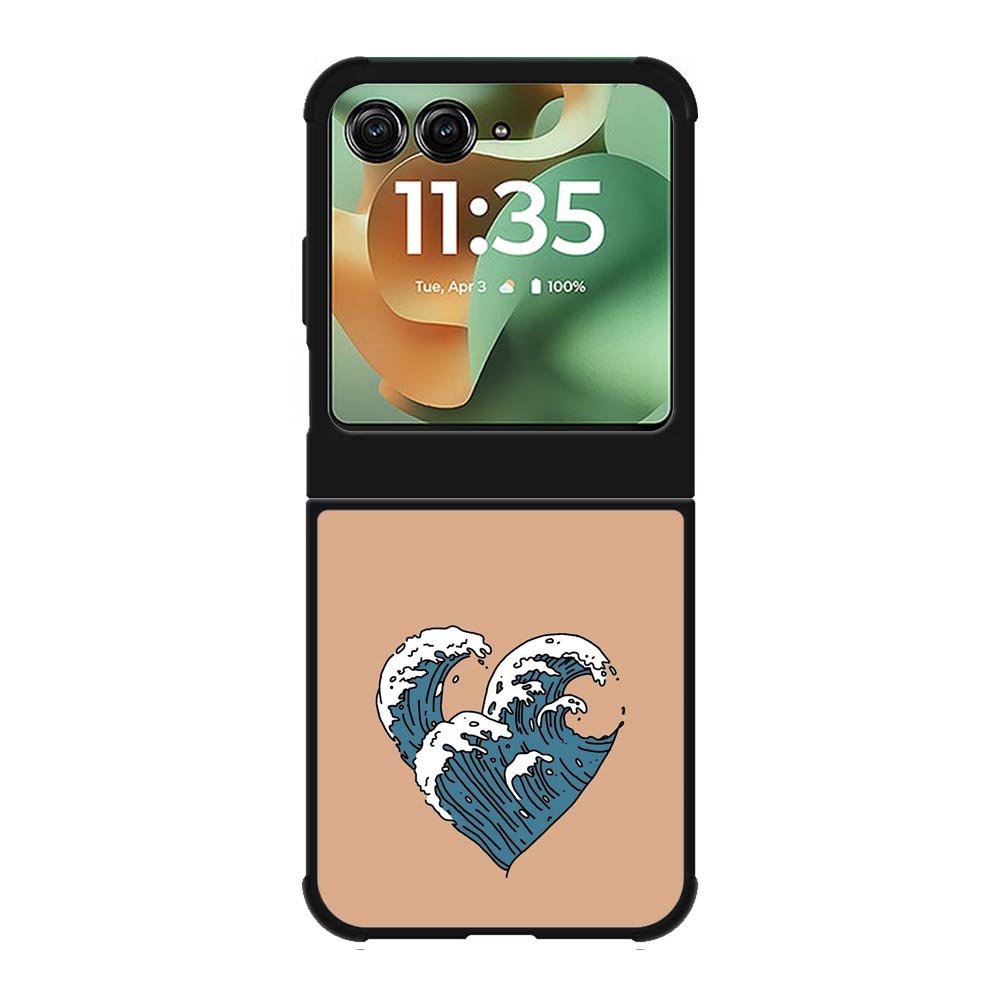 Love Wave FMotorola Moto RAZR 2025 Case FE0411