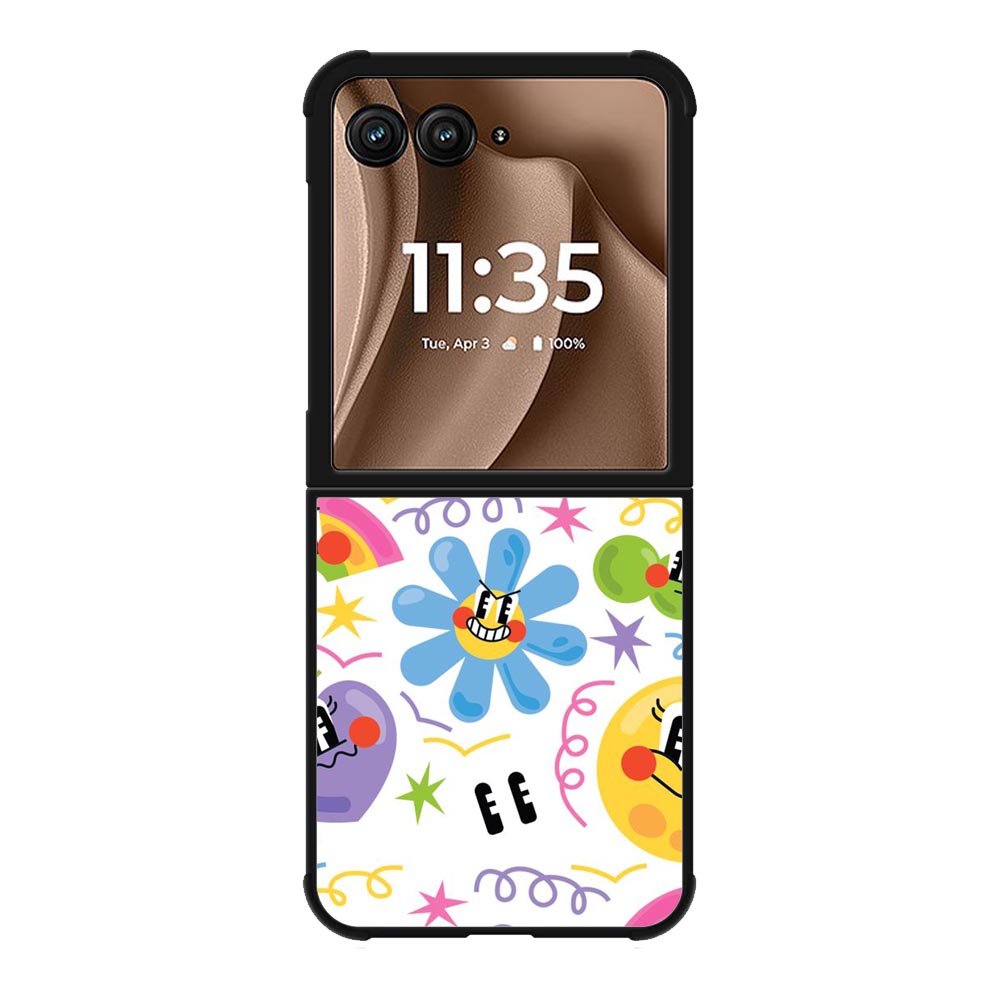 Flower Emoji FMotorola Moto RAZR Plus 2025 Case FE0264