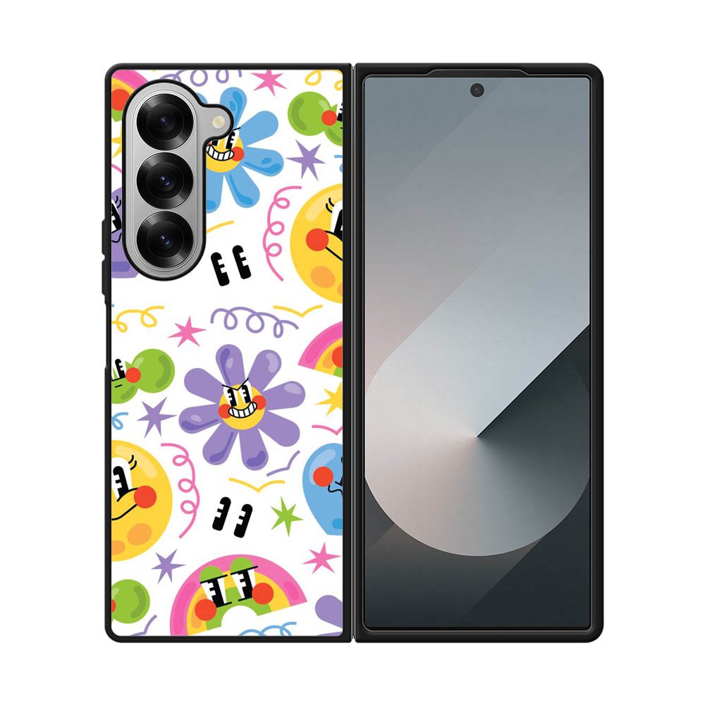 Flower Emoji FSamsung Galaxy Z Fold 7 5G Case FE0264