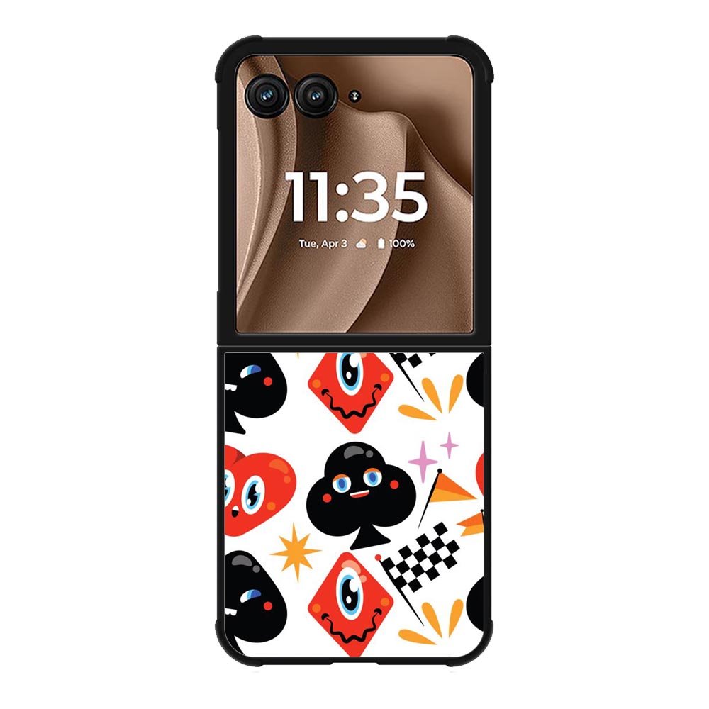 Random Pattern FMotorola Moto RAZR Plus 2025 Case FE0531