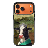 Mona Lisa Cow FiPhone 17 Pro Case FE0432