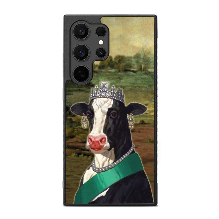 Mona Lisa Cow FE0041 Samsung Galaxy S25 Ultra Case