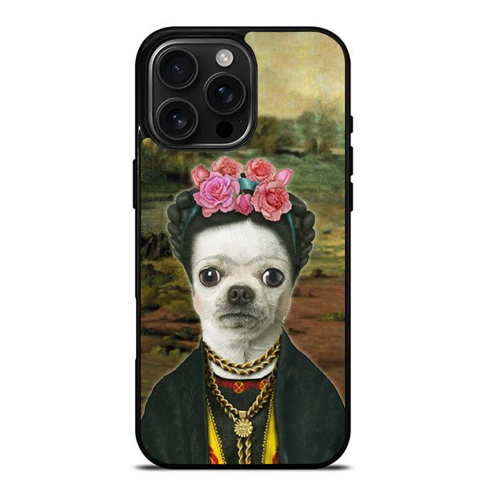 Mona Lisa Dog FiPhone 16 Pro Max Case FE0433