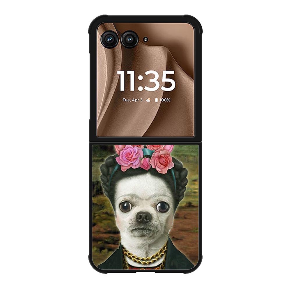 Mona Lisa Dog FMotorola Moto RAZR Plus 2025 Case FE0433